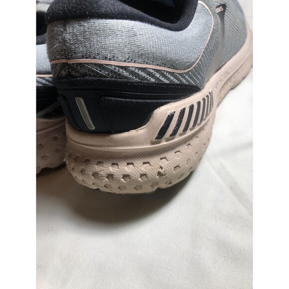 Brooks Transcend 7 Shoe Grey Pink Size 10 Womens Road Running GuideRail - Picture 12 of 14